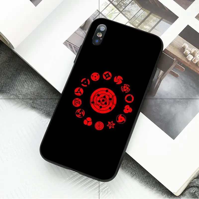 Чехол для телефона Ruicaica Naruto The Sharingan Rinnegan eye из мягкого ТПУ для мобильных телефонов Apple iPhone 8 7 6 6S Plus X XS MAX 5 5S SE XR - Цвет: A15