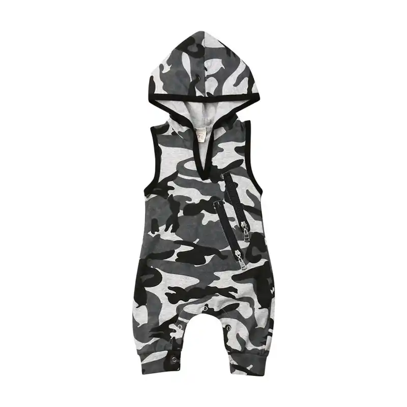 camouflage baby grow