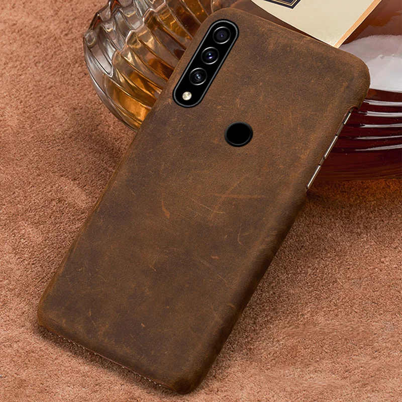 Чехол из натуральной кожи для Honor 9X 8X 8A 10i 10 20 Pro чехол в стиле ретро Huawei mate P20 P40 P30 Lite