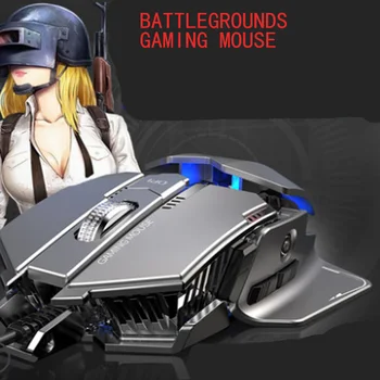 

G403 Gaming Mouse 4000DPI 12000FPS 9 Buttons RGB Back light Optical Wired Mice with Fire Key For FPS Gamer Battleground Mouse
