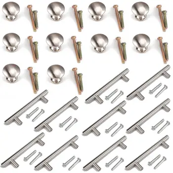 

[Combination] Trailer Caravan American Hinge Stainless Steel European Simple Handle Set