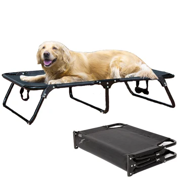 

Foldable Dog Bed in Summer Puppy Small Medium Dog Beds for Large Dogs Mats Frame Pet House for Cat Outdoor At Home Cama Perro