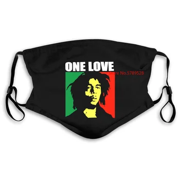 

Bob Marley One Love Rasta Graphic New Printed Round Men Cheap Price Mask women kid's PM2.5