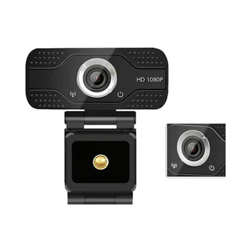 

USB Portable HD 1080P Webcam Web Cam Camera & Microphone Mic For PC Laptop