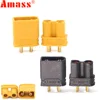 10pcs Amass XT30U Male Female Bullet Connector Plug the Upgrade XT30 For RC FPV Lipo Battery RC Quadcopter (5 Pair) 1