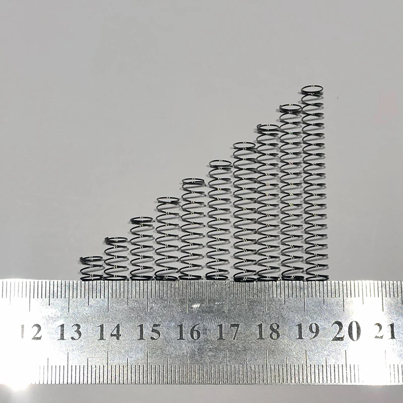 10 Stuks Sus304 Roestvrijstalen Compressieveerdraad Diameter 0.4Mm Retourveer Kleine Spiraal Spring Resort 5Mm 10Mm 20Mm 30