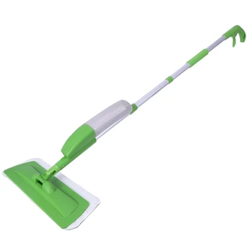 

HOT Two In One Micro-Wet Spray Horizontal Board Mop Tile Wood Floor Window Cleaning No Wash Household Lazy Mop - Kettle Capacity