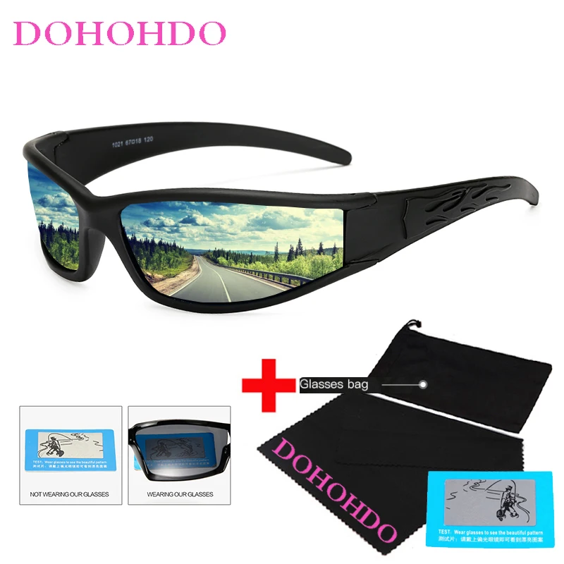 Солнцезащитные очки DOHOHDO Мужские поляризационные UV400, брендовые солнечные аксессуары для вождения и спорта, 2022