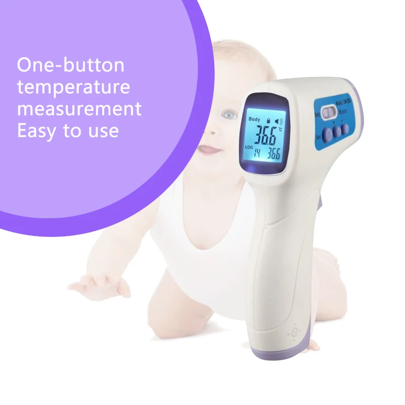 

2019 New Electronic Thermometer Baby Digital Adult Body Forehead Infrared Muti-fuction Digital Adult Body Infrared Thermometer