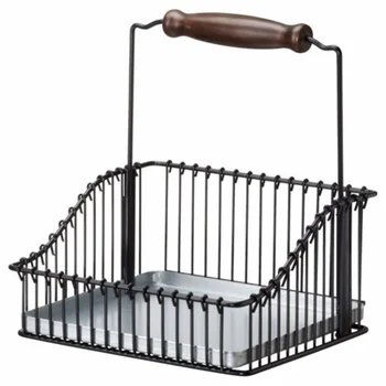 

1 Tier Stainless Steel Shelf Table Storage Basket Mini Rack Kitchen Organiser