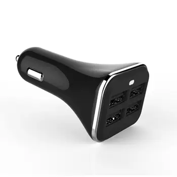 

Universal 4 USB 5V 3.4A Port with LED Display Car Charger Adapter Car Accessories