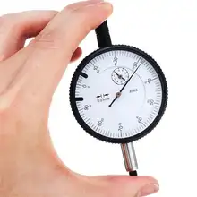 Прочный 0-10 мм точный микрометр с буровым долото шкала 0,01 мм разрешение 58 мм Диаметр стола