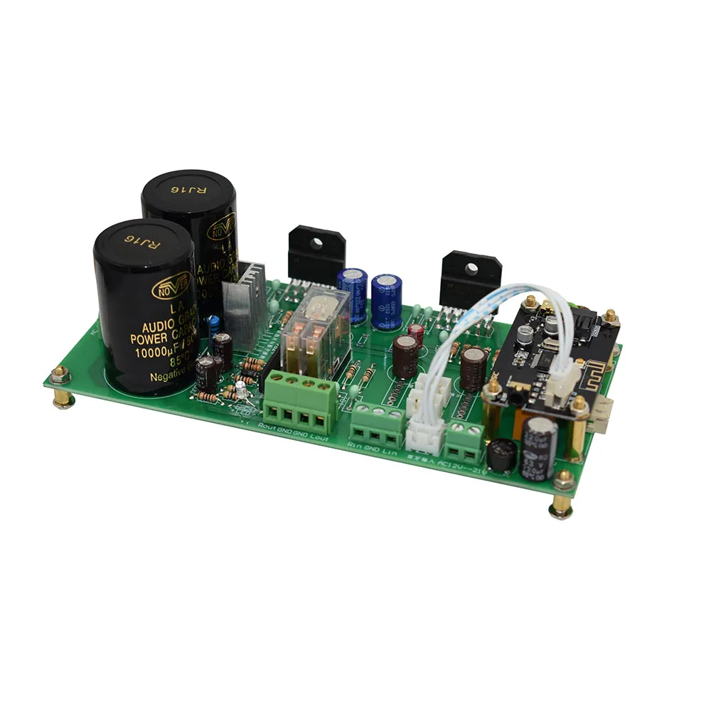 LM3886TF цифровой bluetooth усилитель регулировки громкости доска 68 Вт* 2 стереоусилитель с Динамик защита сигнала СС T0853