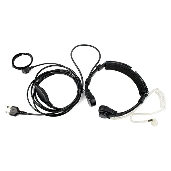 Горло микрофон палец PTT для Midland LXT210 LXT216 LXT303 Walkie Talkie Ham радио Hf приемопередатчик 2 Пути Радио C2207A