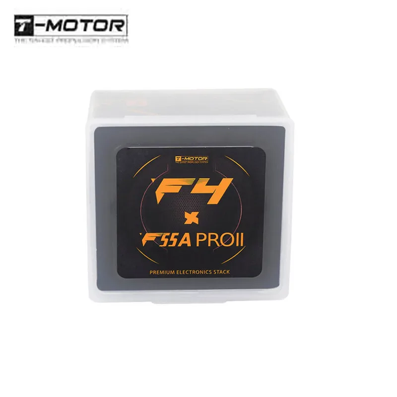 T-двигатель F55A PRO II 55A BLheli_32 4в1 бесщеточный ESC& F4 HD Контроллер полета стек для радиоуправляемого дрона FPV системы многовинтовой части