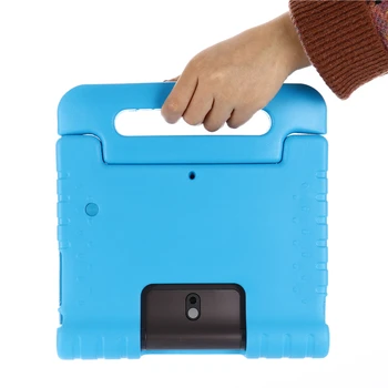 

Cover Coque For Lenovo Yoga Smart Tab 5 Tab5 10.1 inch YT-X705F EVA Shockproof Case Children Kids Handle Stand Cover Cases Shell