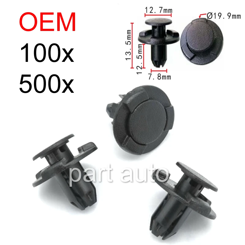 

100x / 500x OEM for Nissan INFINITI X-TRAIL 0155305933 Mud Shield Retainer Clip Bumper