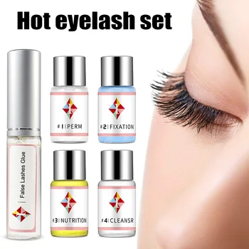 

Hot Mini Eyelash Perming Kit Lashes Lifting Curling Set Pads Cilia Lift Perm Rod Glue Eyes Makeup Tool t6