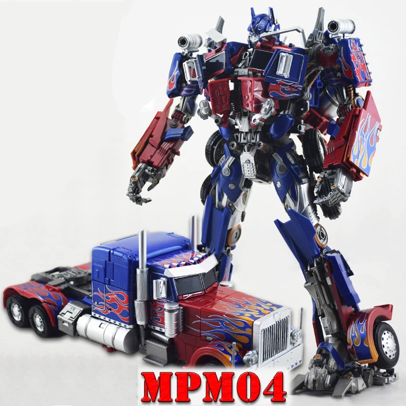 MPM04(no box) WJ mpm04 W8606 игрушки-трансформеры ОП Оптимус фехтовальщик детские игрушки негабаритных литья под давлением версия фигурка робота - Цвет: MPM04(no box)