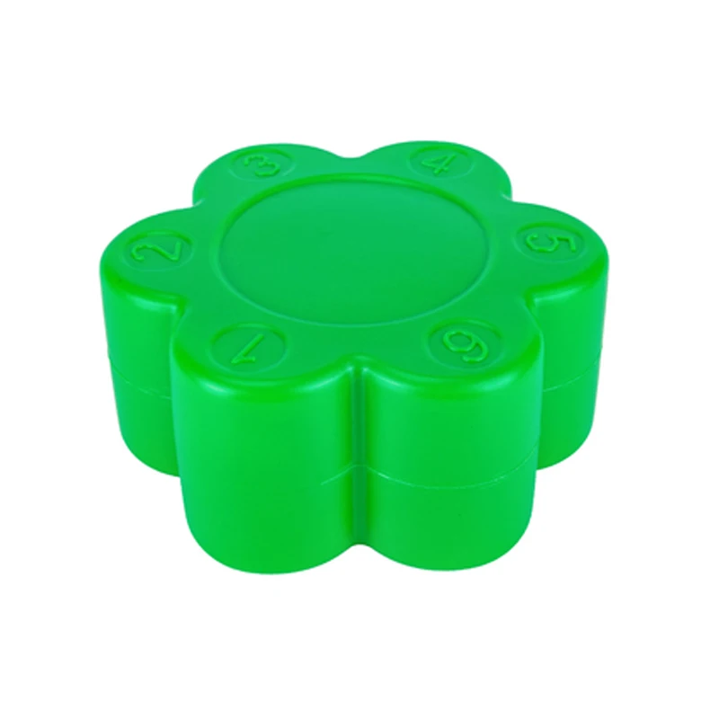 Green Детские игры. Цветок сливы пень река баланс шаговые камни дети сенсорные игрушки для детей Kindergarden - Цвет: Green