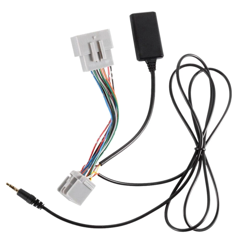 Автомобильный 14Pin Bluetooth музыкальный адаптер Aux аудио кабель для Volvo C30 C70 S40 S60 S70 S80 V40