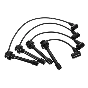 

4x Car Ignition Lines Sub Cylinder Wires for Spark Plug Cable for Great Wall Hover Cuv Haval H3 H5 Euro Steed 5 4G63/64/69