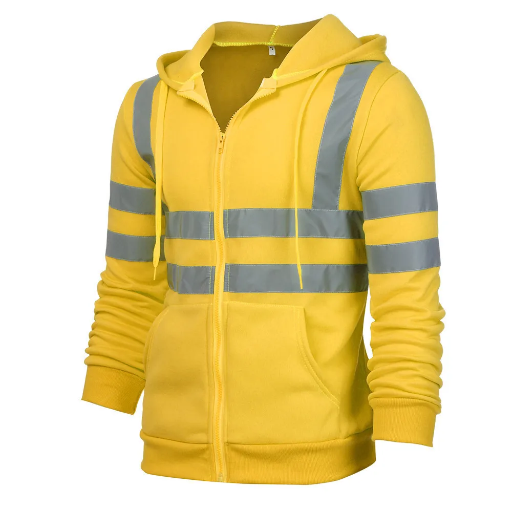 Safety Reflective Sweatshirt Hoodie - Image 2