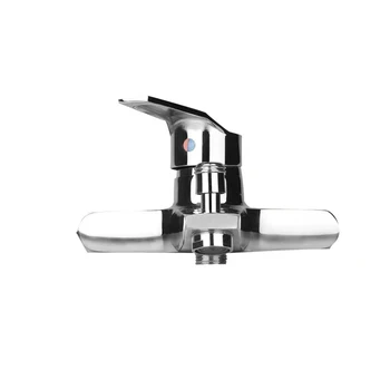 

Bathtub Single Lever Faucet Zinc Alloy Water Tap Uplift Bathroom Shower Mounting