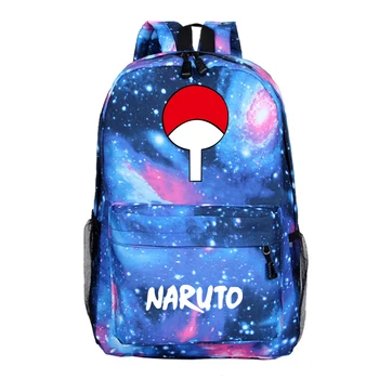 

NARUTO Sharingan Uchila Sasuke Backpack Boys Girls School Backpack Man Women Travel Backpack Teens Backpack Daily Backpack