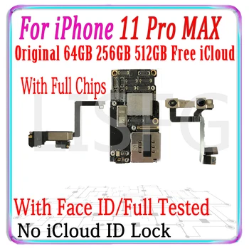 

Good Tested Motherboard For iPhone 11 pro Max motherboard With/Without Face ID Original Logic Board With IOS System mainboard