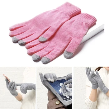 

Unisex Winter Warm Capacitive Knit Gloves Hand Warmer for Touch Screen Smart Phone