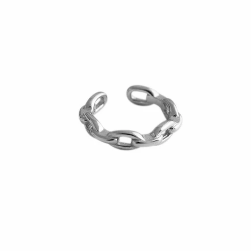 Модный vivilady, 925 пробы, серебряные, круглые, женские серьги, клипсы, шикарные, крошечные, золотые, серебряные, на цепочке, скрученные, для девушек, двухслойные ювелирные изделия - Окраска металла: EY1608SI2