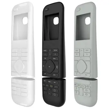 

1pcs Soft Silicone Remote Control Cover Protective Case Cover Skin Replacement For Logitech Harmony Elite