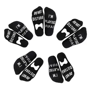 

Do Not Disturb I Am Playing Game Symbol Unisex Novelty Funny Cotton Ankle Socks