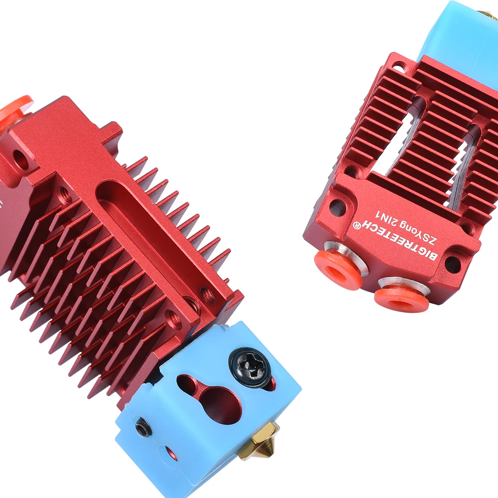 3D принтер экструдер 2 в 1 Out Hotend двойной цвет Модернизированный 12 В/24 В нагреватель
