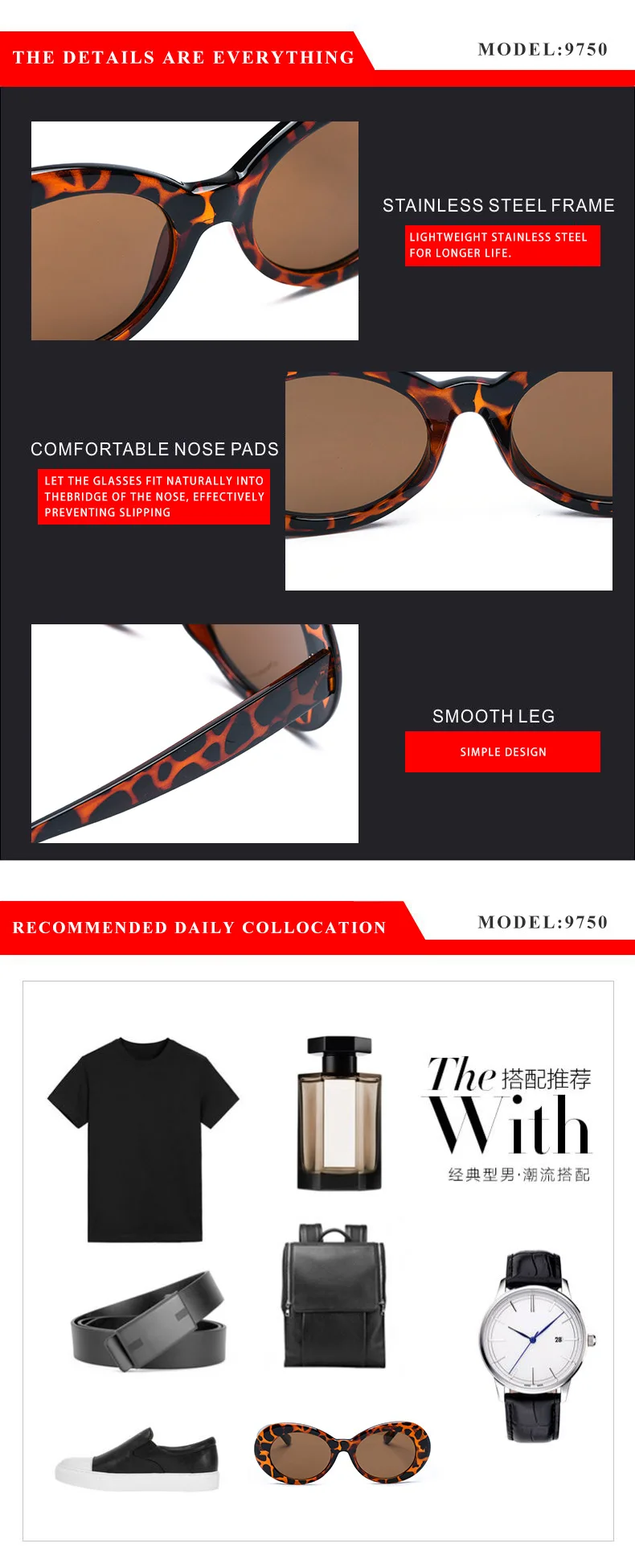 女性のためのファッショナブルな楕円形のサングラス 流行のサングラス ヨーロッパ アメリカのストリートシューティングg Dragon サングラス Aliexpress