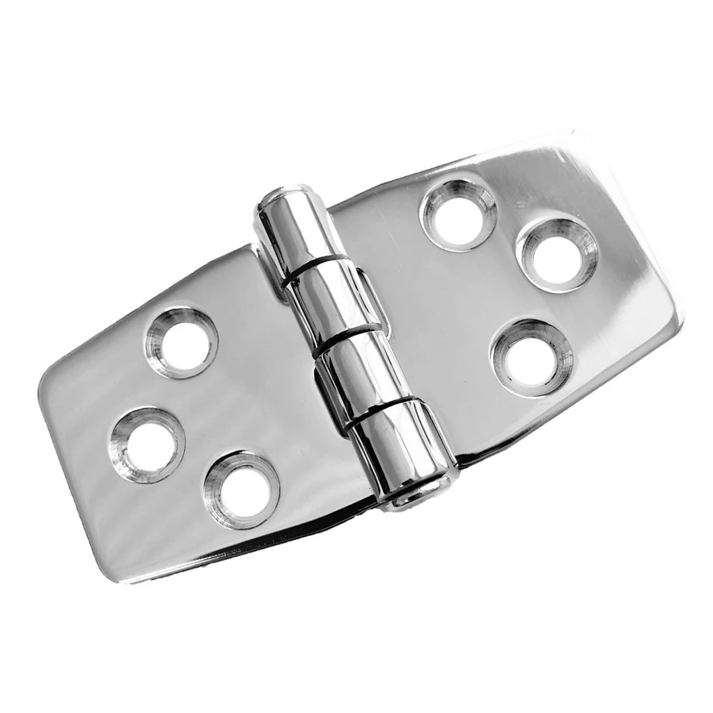 Heavy Duty Stainless Folding Boat Marine Locker Door Hinge Strap Replacement,polished surface Heavy Duty Stainless Folding Boat Marine Locker Door Hinge Strap Replacement,polished surface