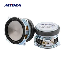 AIYIMA 2Pcs 2 Inch Audio Full Range Speaker Unit 52MM 8 Ohm 10W Uplifting Angle Waterproof Sound Speaker Driver DIY Home Theater