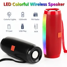 Портативный беспроводной Bluetooth динамик Стерео 10 Вт бас Саундбар с fm-радио USB MP3 музыка сабвуфер Колонка динамик s для телефона TG