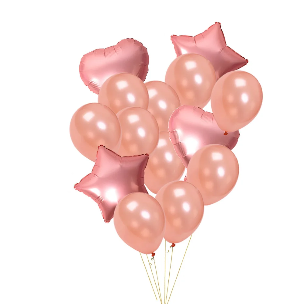 14 шт. 12 дюймов латексные 18 дюймов много воздушных шаров С Днем Рождения Декоративные гелиевые шарики свадебный фестиваль балон вечерние принадлежности