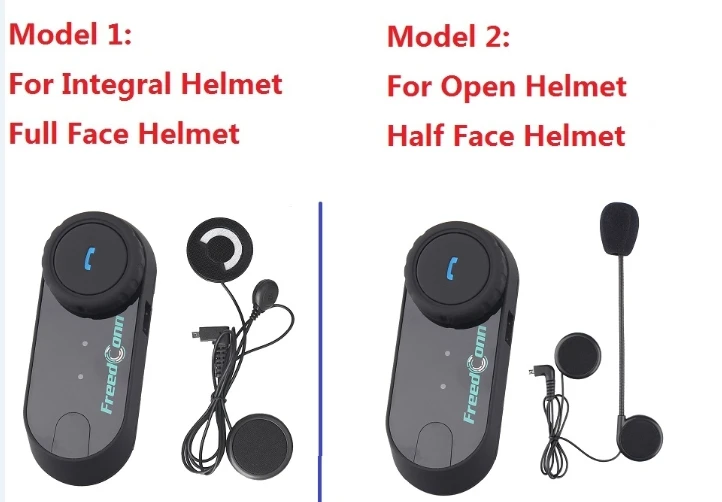 FreedConn 2 шт. TCOM-SC версия домофон BT Bluetooth мотоциклетный шлем гарнитура с fm-радио+ ЖК-экран
