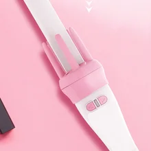 Профессиональная керамика Автоматическая Плойка для завивки волос 360 Вращающаяся постоянная температура щипцы для завивки волос анти-скальдинг шпилька для волос