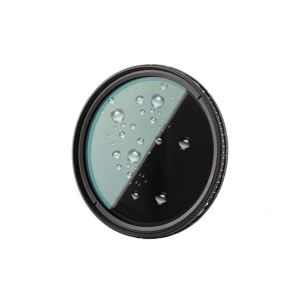 Сверхтонкий Fader FOTGA регулируемый фильтр ND для объектива DSLR ND2 ND4 ND8 ND400 49 52 55 58 62