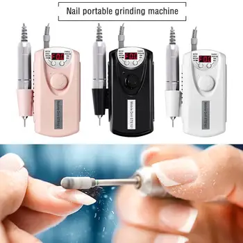 

Electric Nail Drill Device Nail Polish Machine for Manicure Cuticle Remover Adjustable Revolution and Direction Low Noise