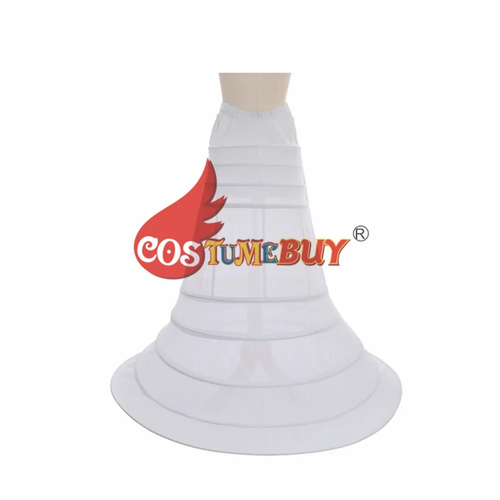 Costumebuy Готический Винтаж бальное платье платья юбка нижняя юбка косплей рыбий хвост костюм Нижняя юбка колония клетка суета Паньер