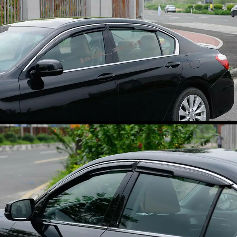 Для 2013 9TH GEN HONDA ACCORD 4 Двери Седан Дымовое окно солнцезащитный козырек
