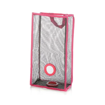 

Large Capacity Grid Kitchen Fruit Vegetable Storage Bag Mesh Storage Bag Durable Wear-Resisting Place-Saving Bags