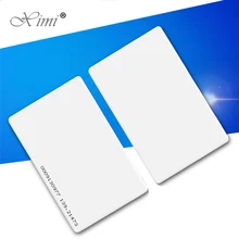 Cartão esperto da proximidade da identificação/ic para o sistema tk4100/em4200/f1108chip125khz/mf13.56mhz do controle de acesso e do comparecimento do tempo cartão rfid