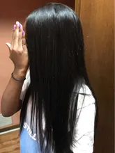 La srta. negro brasileño sin costuras recto 13x4 frente de encaje pelucas de cabello humano Marrón Medio, 4x4, cierre de encaje suizo peluca para las mujeres negras