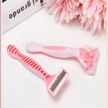 

Beauty Female Safety Razor Blade Shaving For Women 6 Layer High Quality Blade Shaver Razor Blades Girl Body Hair Removal